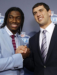 Andrew Luck and RGIII