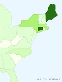 YFFL.com visitor map